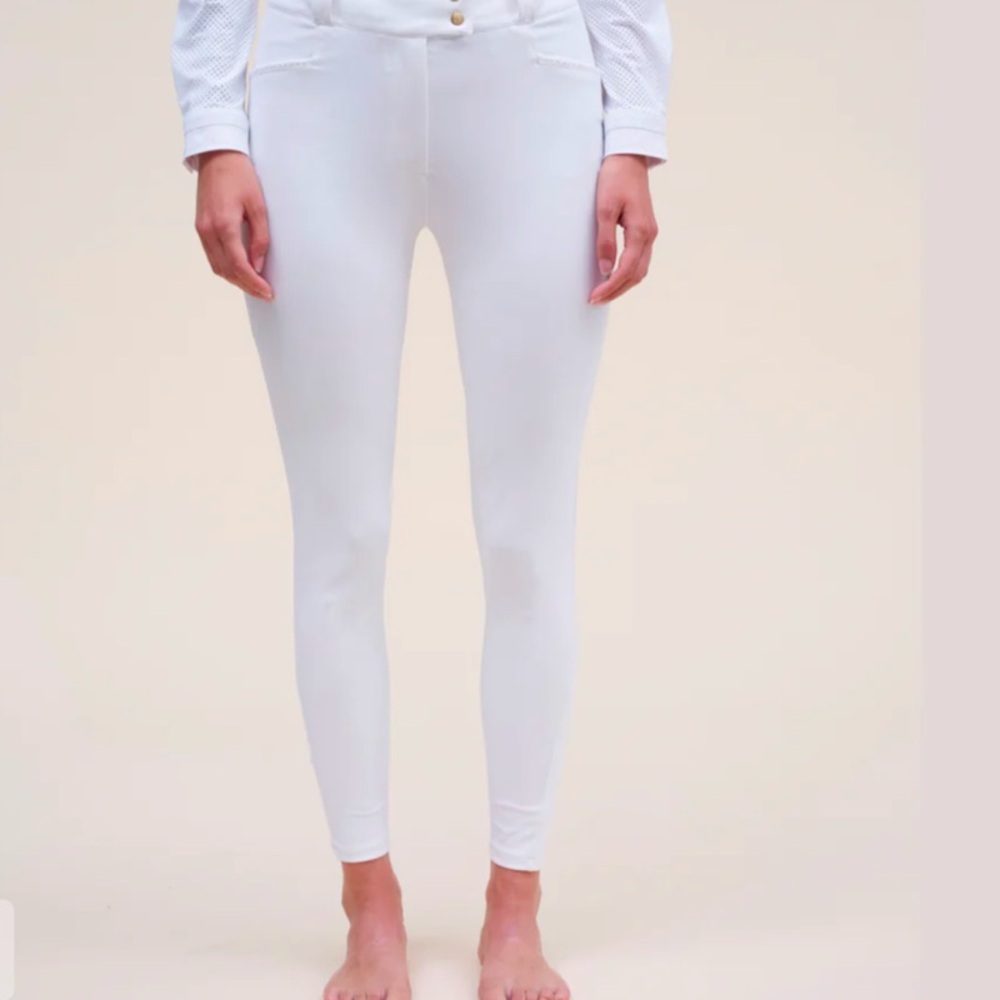 Dada White Kit Riding Breeches - Picture 5 of 14